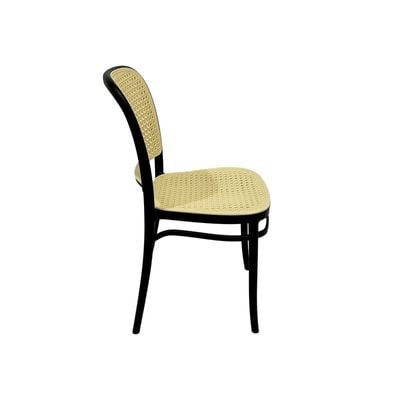 Stackable Plastic Dining Chairs Molded Side Chair Modern Kitchen Dining Room Indoor Outdoor Furniture