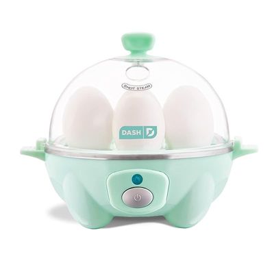 Dash Rapid Egg Cooker: 6 Capacity Electric Cooker - Aqua