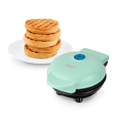 Dash Mini Waffle Maker Machine For Individuals - Aqua