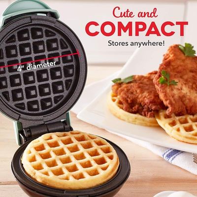 Dash Mini Waffle Maker Machine For Individuals - Aqua