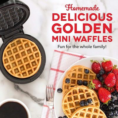 Dash Mini Waffle Maker Machine For Individuals - Black