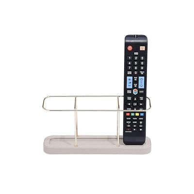 Stackers 6 Section Remote Control Holder Taupe - Gold