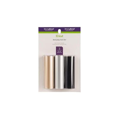 Cricut Everyday Iron-On Mini Sampler Classic 8.9 Cm X 61 Cm Pack Of 3