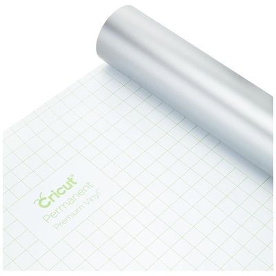 Cricut Premium Vinyl Permanent 30 X 120 Cm Silver