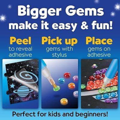 Creativity For Kids Big Gem Diamond Painting Light Art