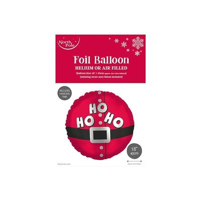 Santa Hoho Foil Balloon - 18"