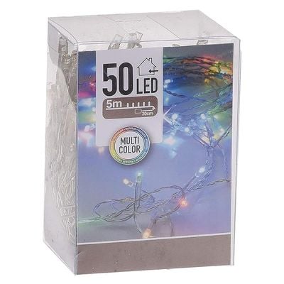 Xmas Indoor Led Lights, Multi Color - 50 Pieces