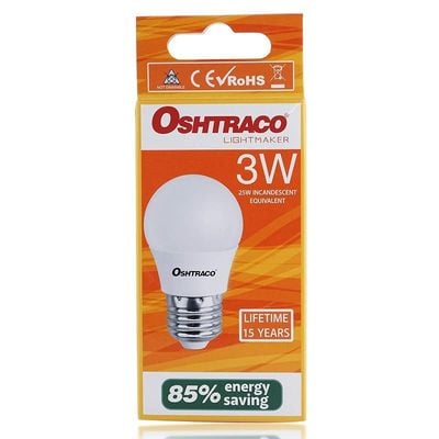 Oshtraco 3 Watt E27 Warm White Led Bulb