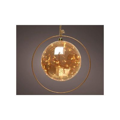 Lumineo Micro Led Ball Amber 20 Cm