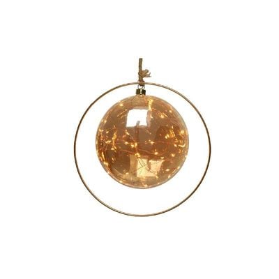 Lumineo Micro Led Ball Amber 20 Cm