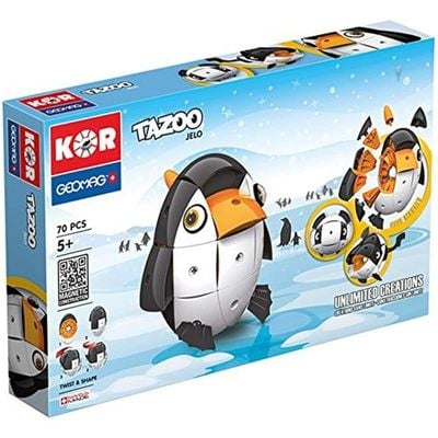 Geomag Kor Tazoo Jelo Magnetic Building Set (70 Pieces)