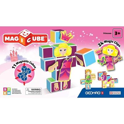 Geomag Magicube Princess Building Set (11 Pieces)
