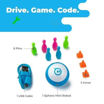 Sphero Mini: The App-Controlled Robot Ball - Blue