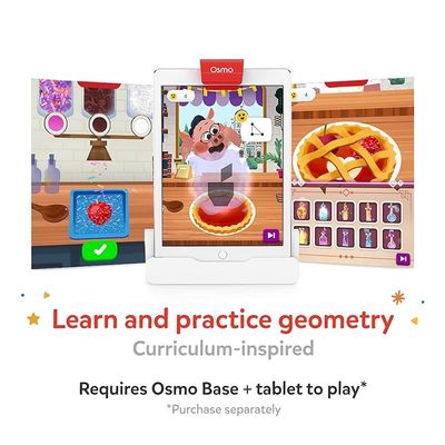 Osmo Math Wizard And The Fantastic Food Truck Co. Games Ipad & Fire Tablet - Learn Geometry