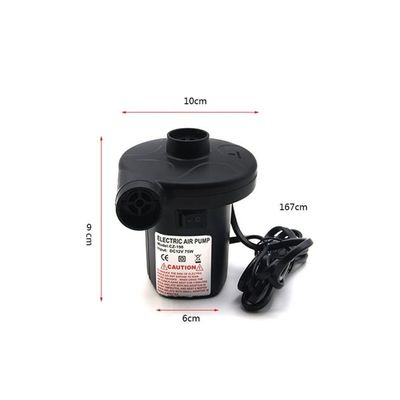 Portable Electric Multifunctional Air Pump 12x10x11.5 Black 10.5x9x9centimeter