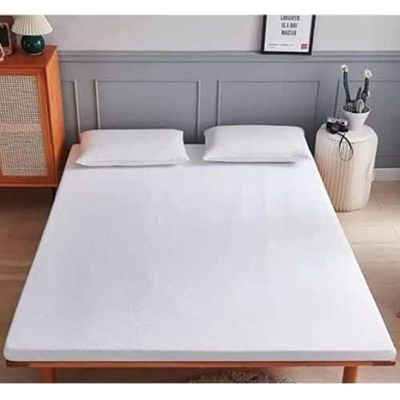 Premium Memory Foam (Harmony Visco Elastic) Mattress Topper with Removable Luxurious Velour Cover Size 200X140X5