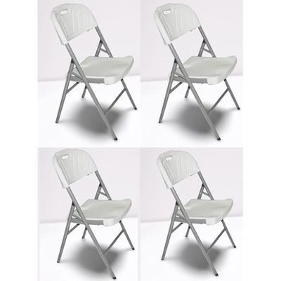 4 Piece Heavy Duty Folding Chair, Camping Chair, Outside Chair