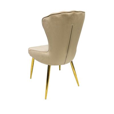 Maple Home Modern Velvet Dining Chair High Back ContemporaryVersatile Kitchen Living Space Furniture