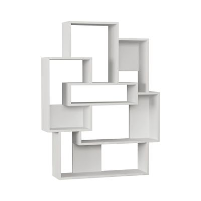 Mourah Barce Bookcase - White - 2 Years Warranty