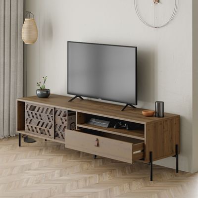 Mourah Dionysos Tv Stand Up To 70 Inches With Storage - Hitit  - 2 Years Warranty