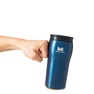 MIGHTY MUG TRAVEL MUG , SOLO OCEANIC BLUE MATTE 360 , 12 Oz, MMG-1957D