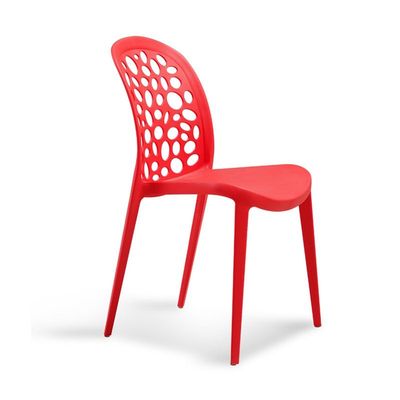 Decoration Dining Chairs Plastic Stacking Modern Molded Side Chair Indoor Outdoor Modern Molded Kitchen and Dining Room Chair