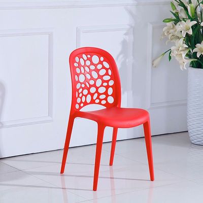 Decoration Dining Chairs Plastic Stacking Modern Molded Side Chair Indoor Outdoor Modern Molded Kitchen and Dining Room Chair