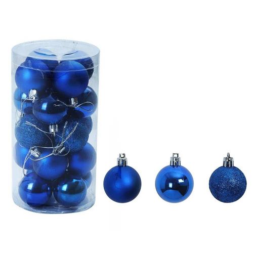 Yatai Christmas Ball Ornaments For Xmas With Hanging Loop - Blue