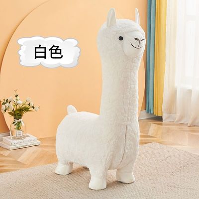 Decoration Kids Stool Ottoman Alpaca Chair Children Toy Home Decor Children Toys Gift