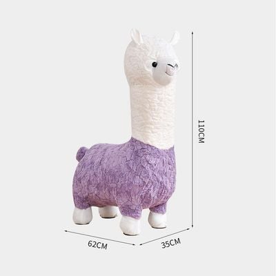 Decoration Kids Stool Ottoman Alpaca Chair Children Toy Home Decor Children Toys Gift