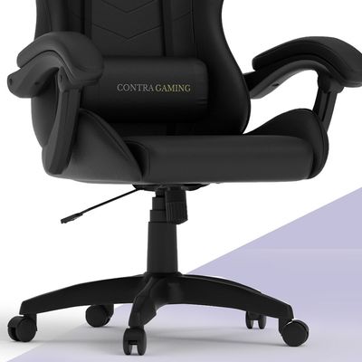 Mahmayi Black HYG-01 Gaming Chair for Home Study & Gaming with High Resilience Cushion Ergonomically Designed, Finest Reclining Feature