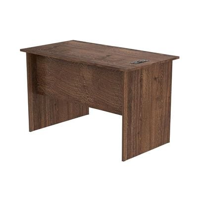 Writing Table With Desktop Socket And USB AC Port - Brown