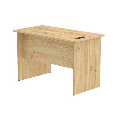 Writing Table With Desktop Socket And USB AC Port - Oak