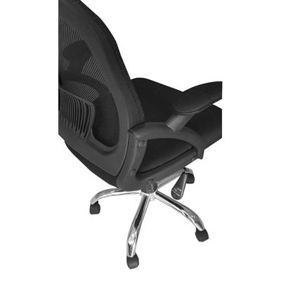  Multipurpose Office/Computer Chair With Mesh Back &Amp; Adjustable Height Black Gnad9319