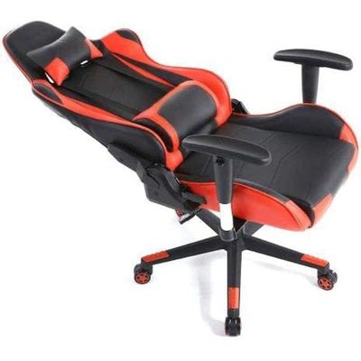 AWF AL WADI FURNITURE® Heavy Duty Gaming Chair Racing Computer Office Chair High back Swivel Desk Chair with Adjusting Headrest and Lumbar Support (Red/Black)