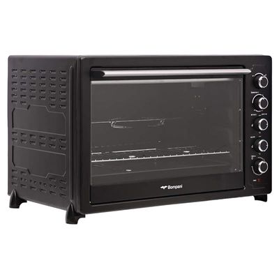 Bompani Electric Oven 120 Liter With Rotisserie &amp; Convection Fan Black Model BEO120-1 Years Full Warranty.