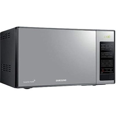 Samsung 40L Microwave Oven Silver/Black Model- MG402MADXBB/SG | 1 Year Warranty