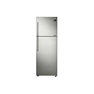 Samsung 420 Liters Top Mount Refrigerator with Twin Cooling, Digital Inverter Technology, Platinum Inox - Model - RT42K5110SP - 1 Year Warranty