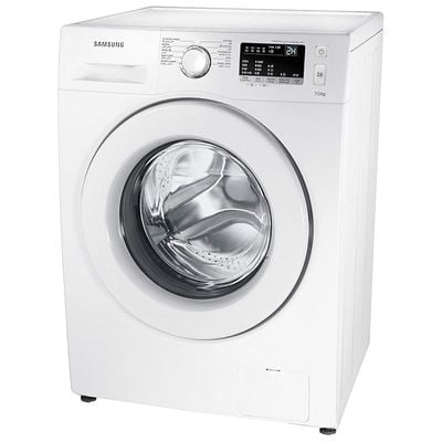 Samsung 7 Kg 1200 RPM Front Load Washing Machine with Diamond Drum, White - Model - WW70J3280KW -  1 Year Warranty