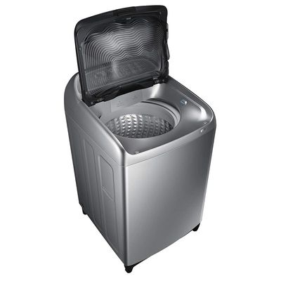Samsung 10 Kg Top Load Washing Machine With Active Dual Wash And Digital Inverter Motor Silver Model- WA10J5SS-G730U | 1 Year Warranty