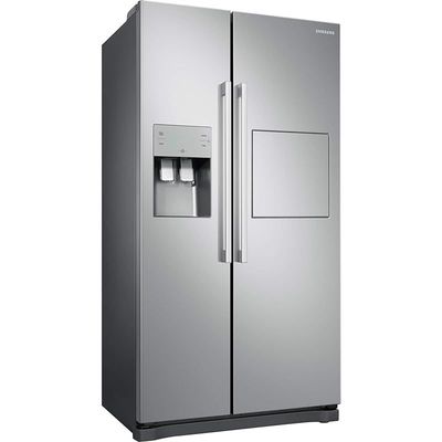 Samsung 501 Liter Refrigerator Side by Side With Water Dispenser Color Silver Model - RS50N3913SA | 1 Year Warranty