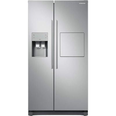 Samsung 501 Liter Refrigerator Side by Side With Water Dispenser Color Silver Model - RS50N3913SA | 1 Year Warranty