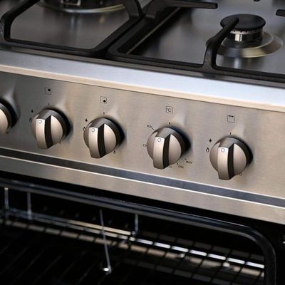 Super General Oven with 5 Gas Cooker - Silver - SGC 99FS
