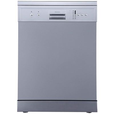 Westpoint Stainless Steel 12 Place Setting 6 Programs Freestanding Dishwasher, Hygienic Cleaning, Large Capacity, Ventilation Drying, Save Time With 90-Minute Wash &amp; Dry,Half Load Setting,WYM-12616ERS