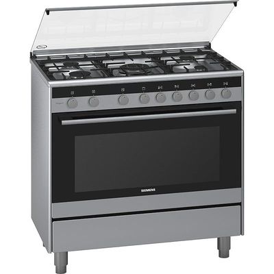 Siemens 90 cm Freestanding Gas Cooker With Sabaf Burners, German Engineering, Hg73G6357M"Min 1 year manufacturer warranty"