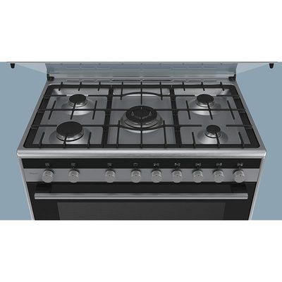 Siemens 90 cm Freestanding Gas Cooker With Sabaf Burners, German Engineering, Hg73G6357M"Min 1 year manufacturer warranty"