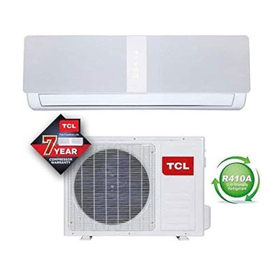 TCL 12000 BTU 1 Ton Split Air Conditioner R410 Refrigerant, White TAC-12CSA/JCTB