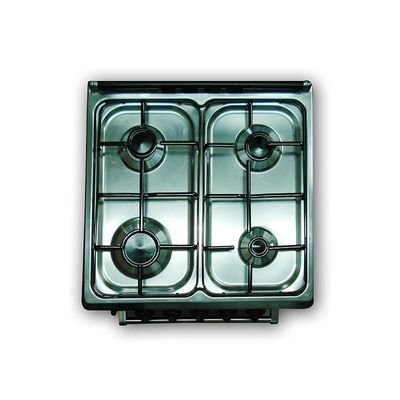 Techno Gas 55x55 Cm 4 Burner Gas Cooker, Silver C5555s3v-dp-394