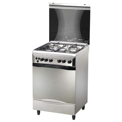 Westpoint 55x55 cm 4 Burner Gas Cooker, 78 Liters Gas Oven with Grill, Auto Ignition WCEF-5540GGFIL