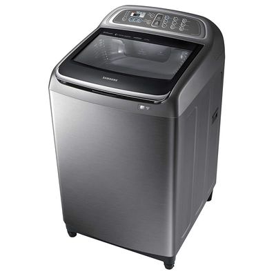 Samsung 12 Kg Top Load Active Dualwash™ Digital Inverter Motor Washing Machine Grey Model-  WA12J6750SP-GU | 1 Year Warranty